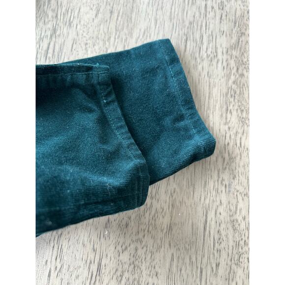 Chaps Emerald Green Corduroy Fit Shape Slimming Fit Sculpt Pants - 2 - Picture 6 of 7